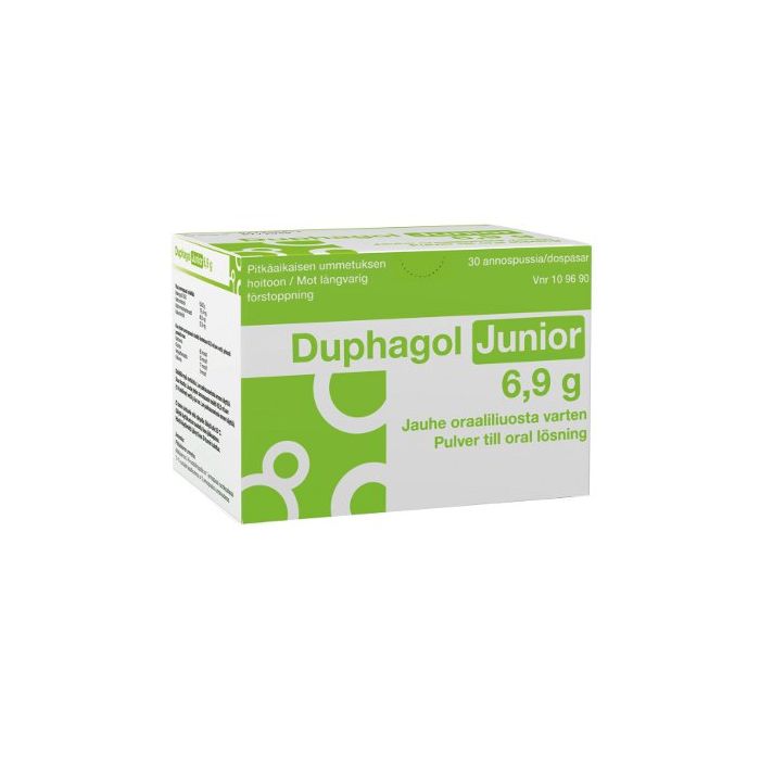 DUPHAGOL JUNIOR jauhe oraaliliuosta varten 6,9 g 30 kpl